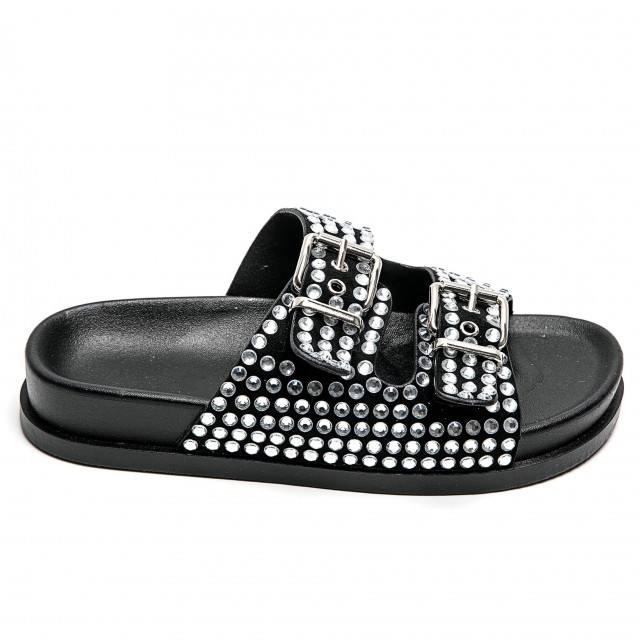 Ideal Shoes Chaussure Femmes Sandales Sandales Plates 3266
