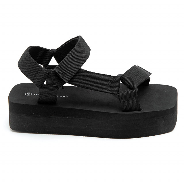 Ideal Shoes Chaussure Femmes Sandales Sandales Plates 3767