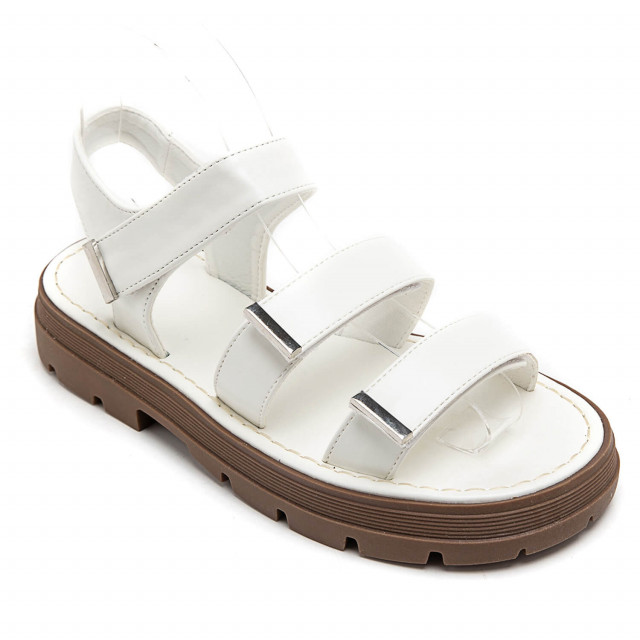 Ideal Shoes Chaussure Femmes Sandales Sandales Plates 3840