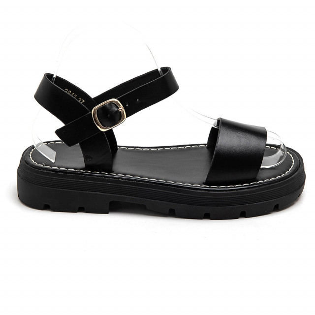 Ideal Shoes Chaussure Femmes Sandales Sandales Plates 3842