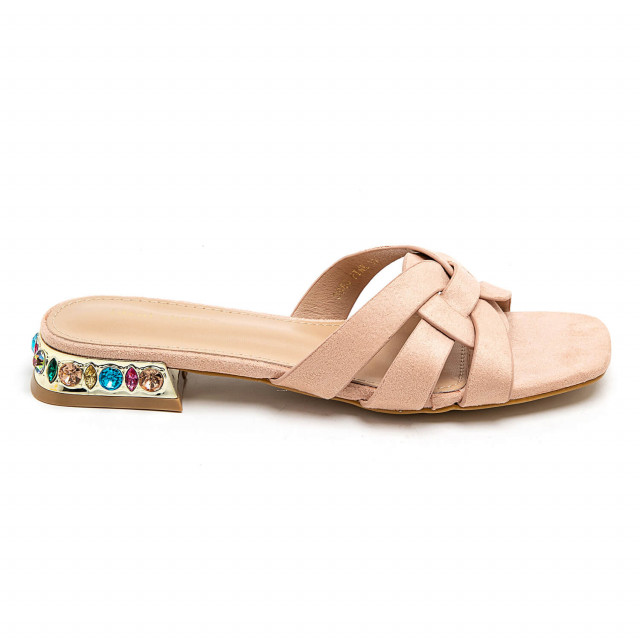 Ideal Shoes Chaussure Femmes Sandales Sandales Plates 3860