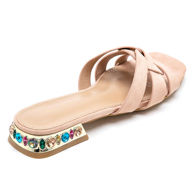 Ideal Shoes Chaussure Femmes Sandales Sandales Plates 3860