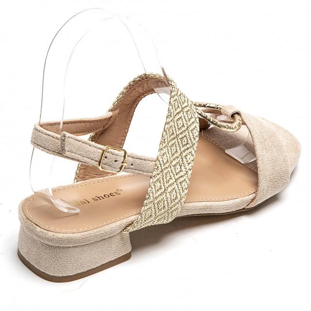 Ideal Shoes Chaussure Femmes Sandales Sandales Plates 3879