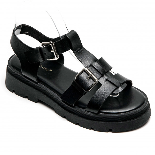 Ideal Shoes Chaussure Femmes Sandales Sandales Plates 5202