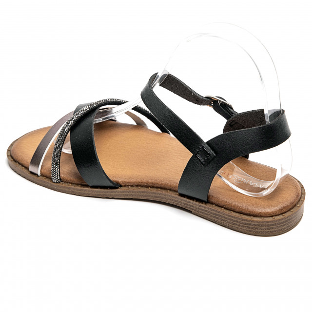 Ideal Shoes Chaussure Femmes Sandales Sandales Plates 5206