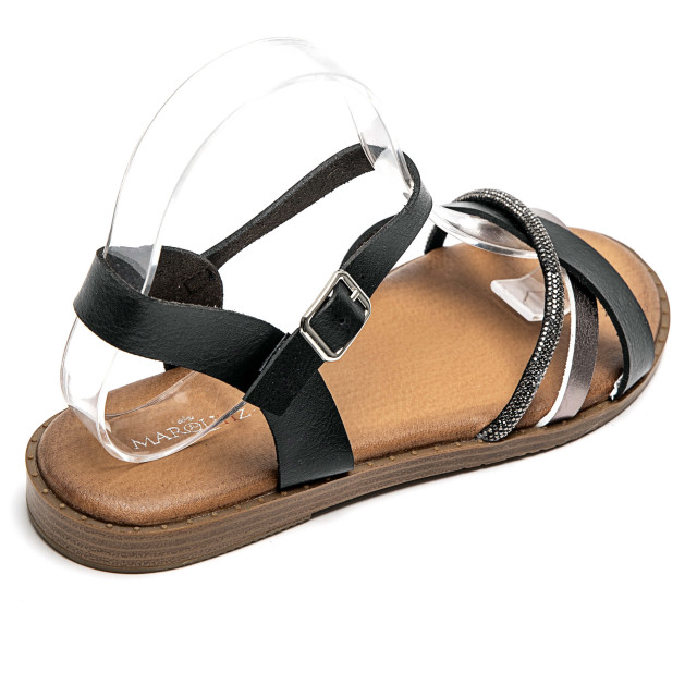 Ideal Shoes Chaussure Femmes Sandales Sandales Plates 5206