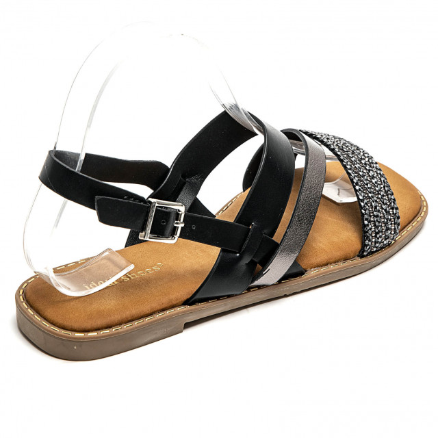 Ideal Shoes Chaussure Femmes Sandales Sandales Plates 5207