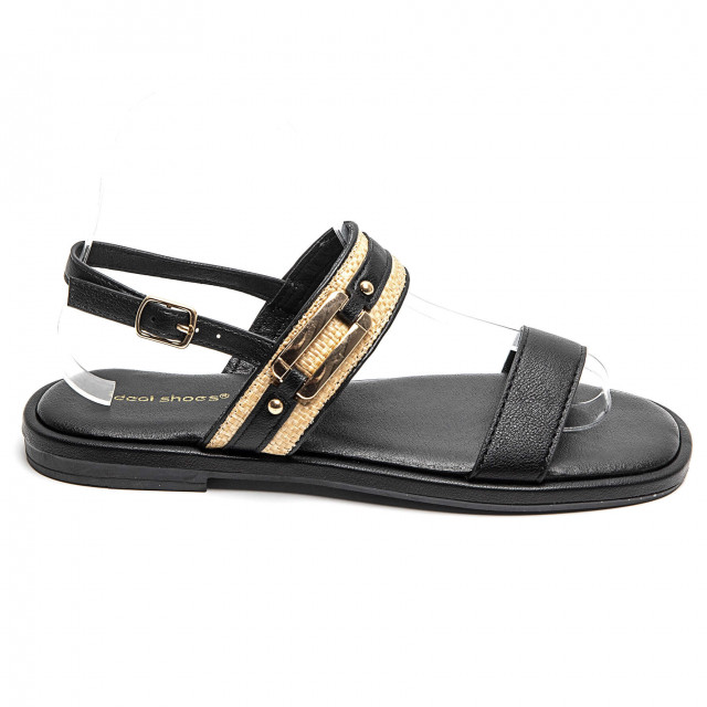 Ideal Shoes Chaussure Femmes Sandales Sandales Plates 5215