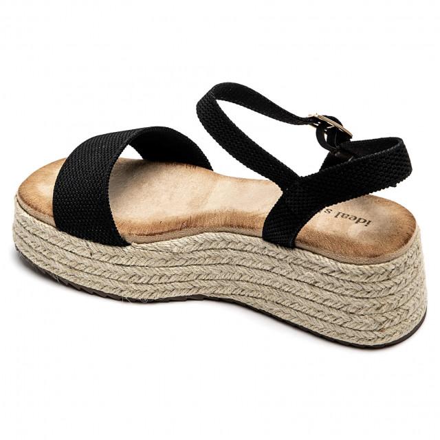 Ideal Shoes Chaussure Femmes Sandales Sandales Plates 5989