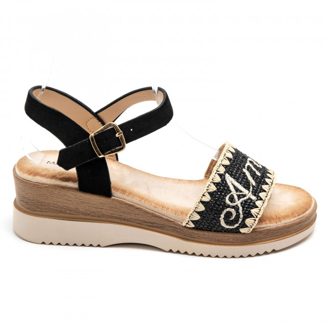 Ideal Shoes Chaussure Femmes Sandales Sandales Plates 6656