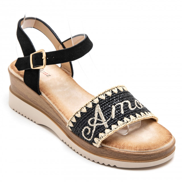 ideal shoes Chaussure femmes Sandales Sandales plates 6656