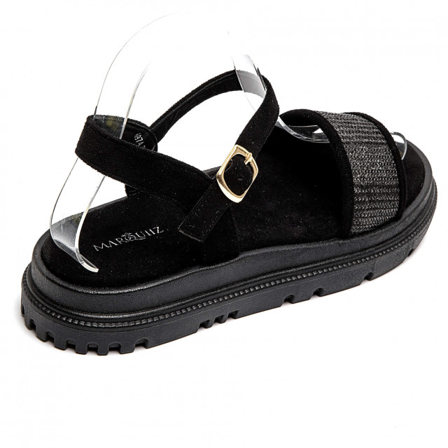 Ideal Shoes Chaussure Femmes Sandales Sandales Plates 6974
