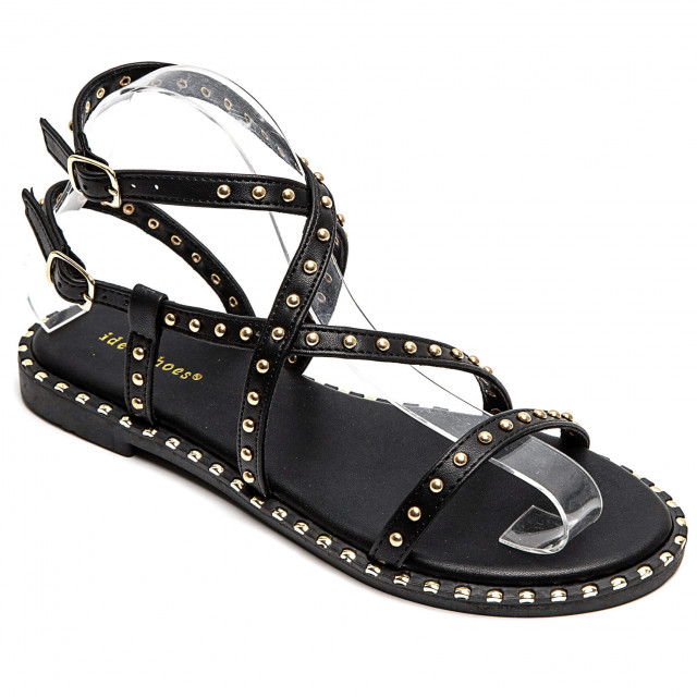 ideal Shoes Chaussure Femmes Sandales Sandales Plates 6975