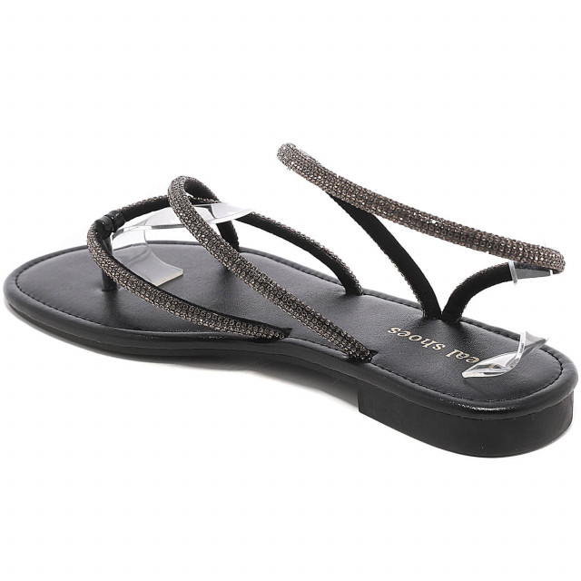 Ideal Shoes Chaussure Femmes Sandales Sandales Plates 7933