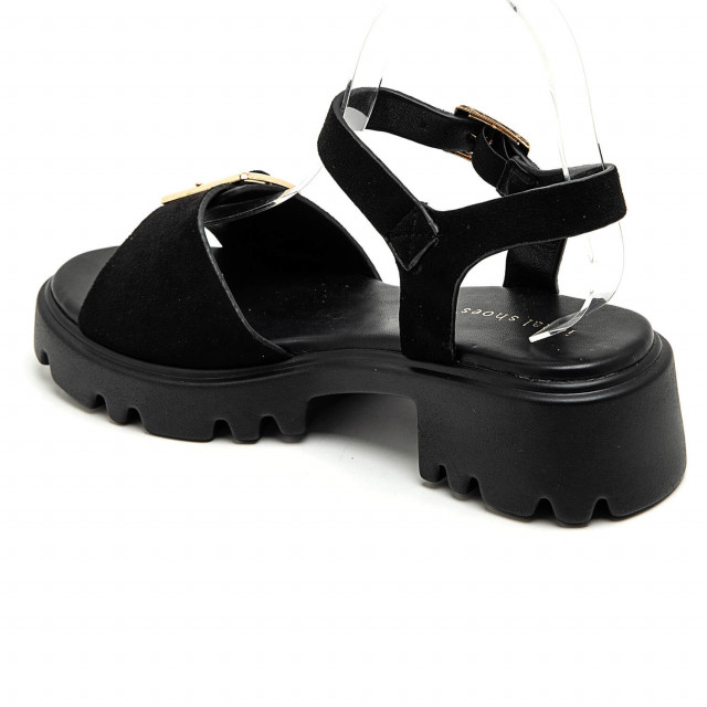 Ideal Shoes Chaussure Femmes Sandales Sandales Plates 8068