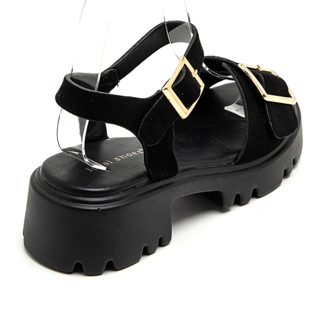 Ideal Shoes Chaussure Femmes Sandales Sandales Plates 8068