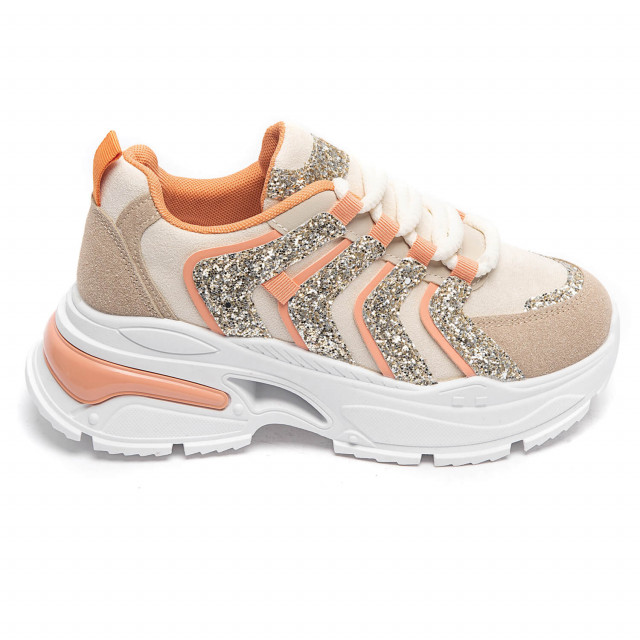 Ideal Shoes Chaussure Femmes Sneakers Sneakers Basses 7569