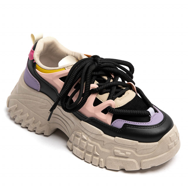 Ideal Shoes Chaussure Femmes Sneakers Sneakers Basses 8922