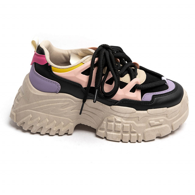 Ideal Shoes Chaussure Femmes Sneakers Sneakers Basses 8922