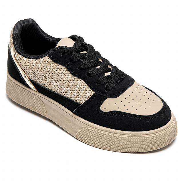 Ideal Shoes Chaussure Femmes Sneakers Sneakers Basses 8976