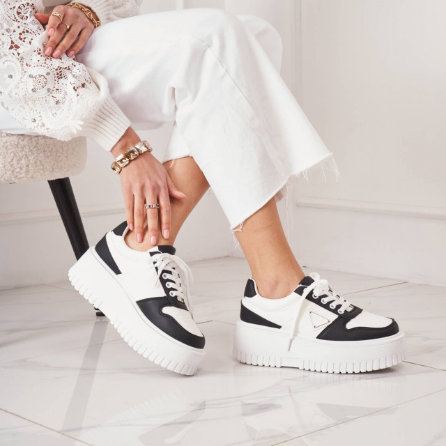 Ideal Shoes Chaussure Femmes Sneakers Sneakers Basses 8983