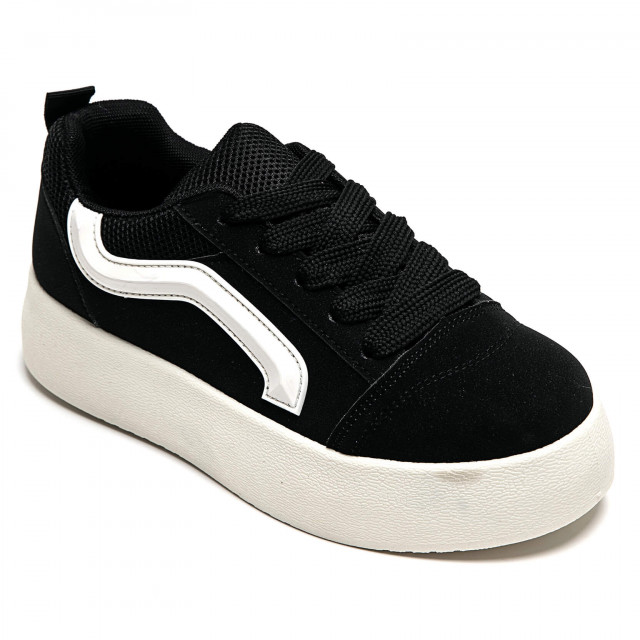 Ideal Shoes Chaussure Femmes Sneakers Sneakers Basses 9001