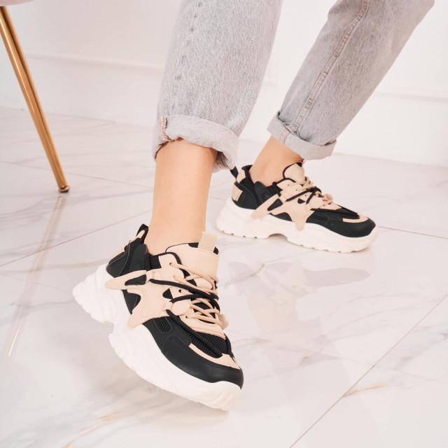 Ideal Shoes Chaussure Femmes Sneakers Sneakers Basses 9135