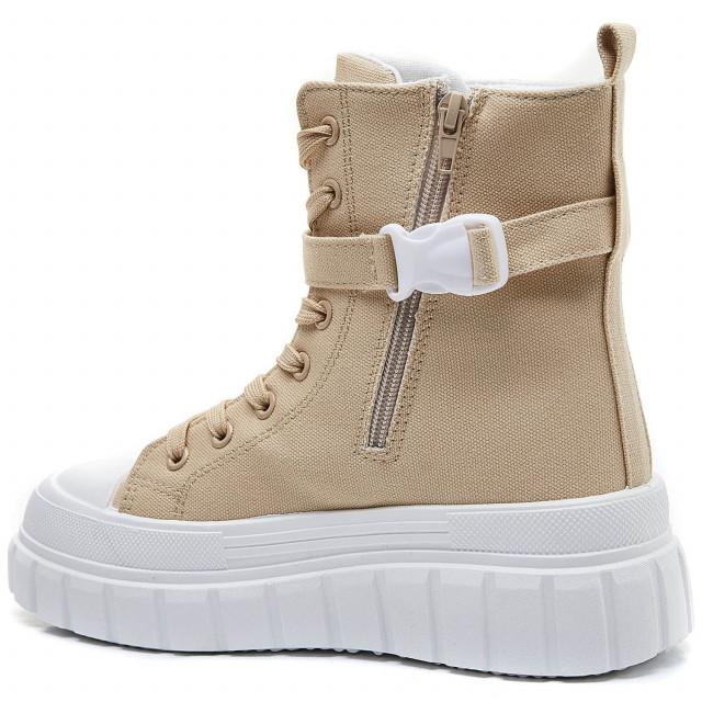 Ideal Shoes Chaussure Femmes Sneakers Sneakers Montantes 5327