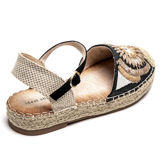 Ideal Shoes Chaussure Femmes Espadrilles 2205