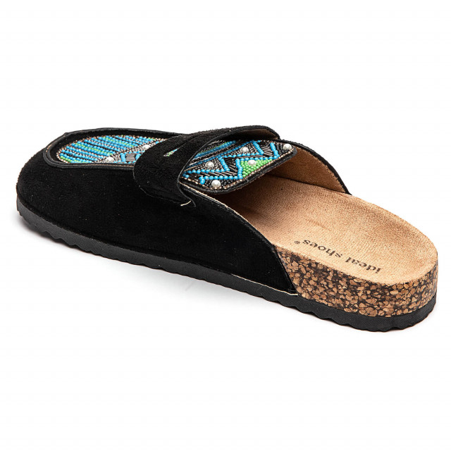Ideal Shoes Chaussure Femmes Nu-pieds Mules 1133