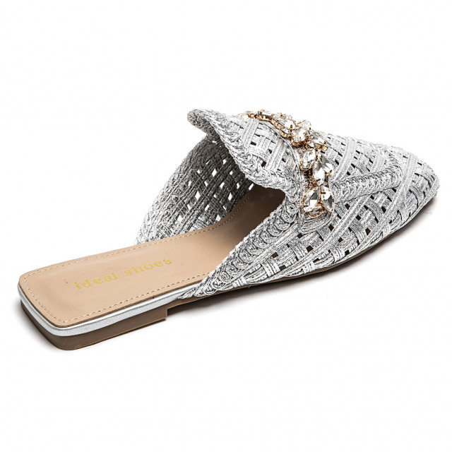 Ideal Shoes Chaussure Femmes Nu-pieds Mules 1855