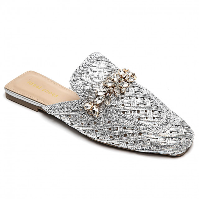 ideal shoes Chaussure femmes Nu-pieds Mules 1855