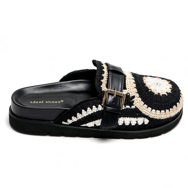 Ideal Shoes Chaussure Femmes Nu-pieds Mules 2211