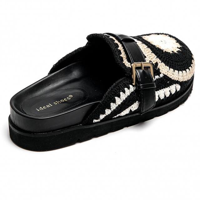 Ideal Shoes Chaussure Femmes Nu-pieds Mules 2211