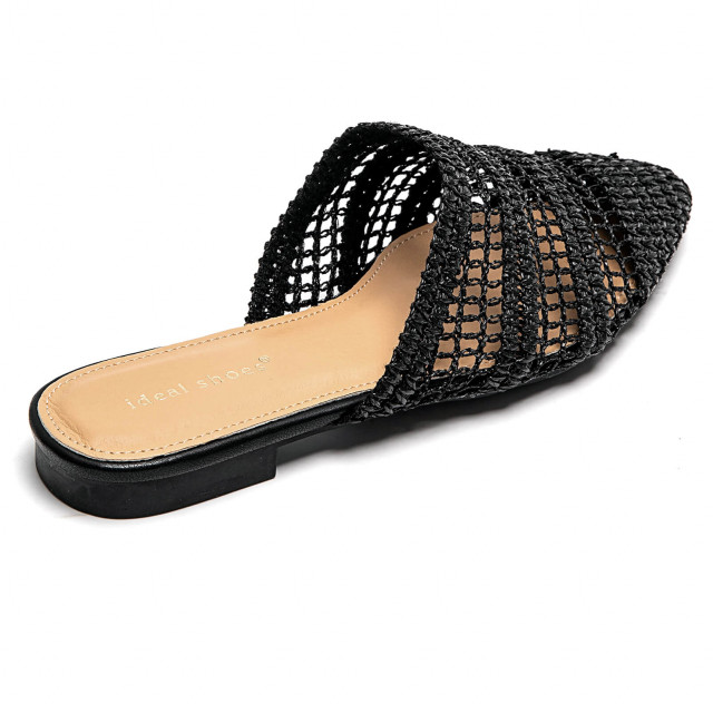 Ideal Shoes Chaussure Femmes Nu-pieds Mules 2212