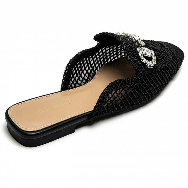 Ideal Shoes Chaussure Femmes Nu-pieds Mules 2228