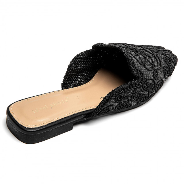 Ideal Shoes Chaussure Femmes Nu-pieds Mules 2260