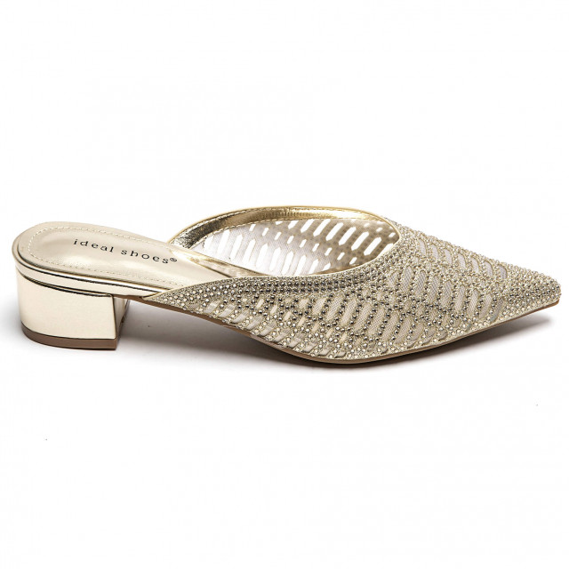Ideal Shoes Chaussure Femmes Nu-pieds Mules 5516