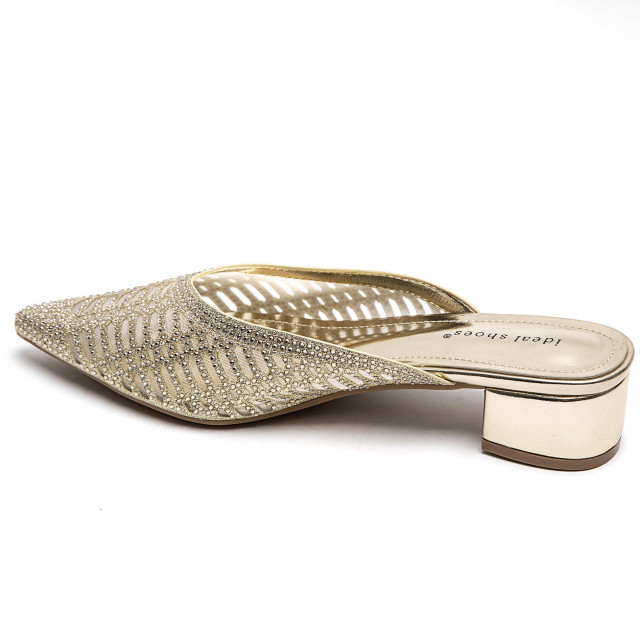 Ideal Shoes Chaussure Femmes Nu-pieds Mules 5516