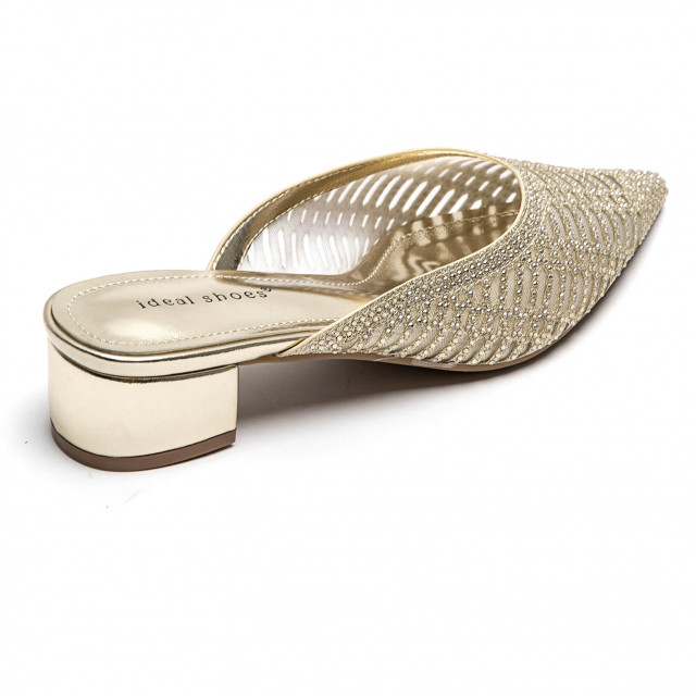 Ideal Shoes Chaussure Femmes Nu-pieds Mules 5516