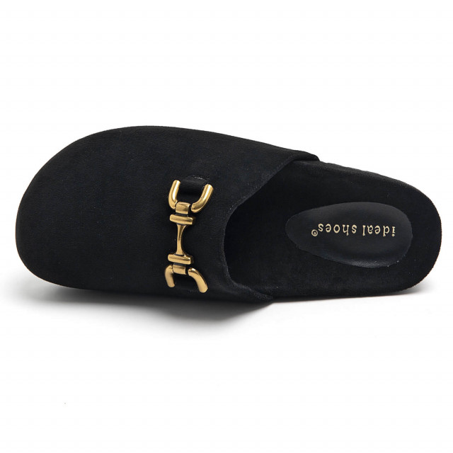 Ideal Shoes Chaussure Femmes Nu-pieds Mules 8078