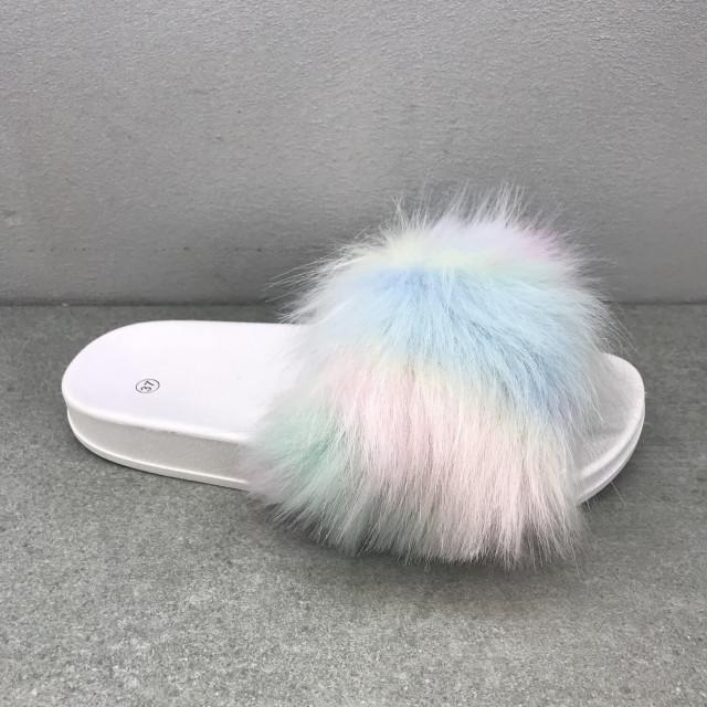 Ideal Shoes Chaussure Femmes Nu-pieds Tongs 1085