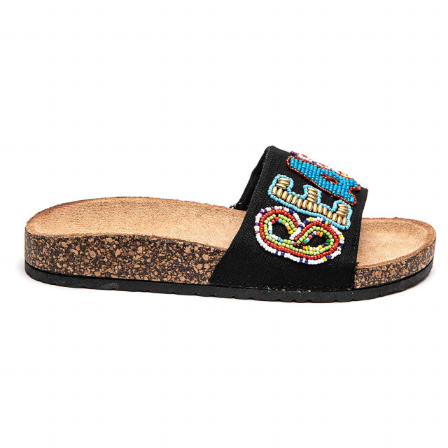 Ideal Shoes Chaussure Femmes Nu-pieds Tongs 1127