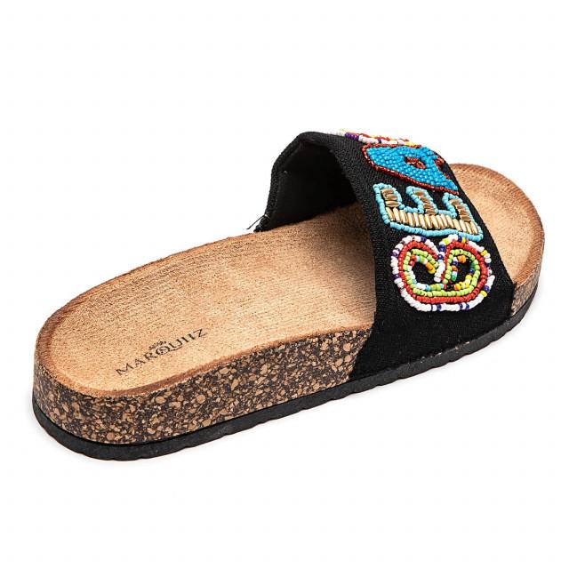 Ideal Shoes Chaussure Femmes Nu-pieds Tongs 1127