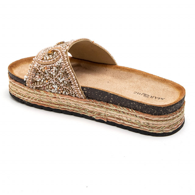 Ideal Shoes Chaussure Femmes Nu-pieds Tongs 1129