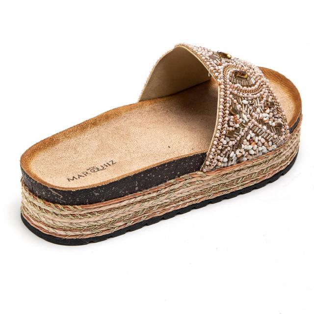 Ideal Shoes Chaussure Femmes Nu-pieds Tongs 1129