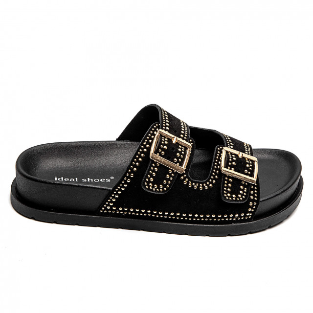 Ideal Shoes Chaussure Femmes Nu-pieds Tongs 1138