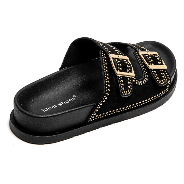 Ideal Shoes Chaussure Femmes Nu-pieds Tongs 1138