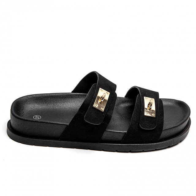 Ideal Shoes Chaussure Femmes Nu-pieds Tongs 1139
