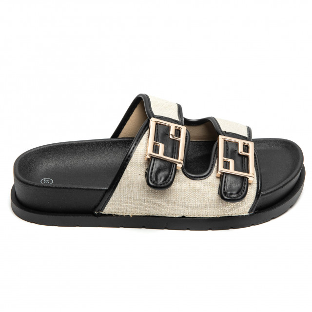 Ideal Shoes Chaussure Femmes Nu-pieds Tongs 1141